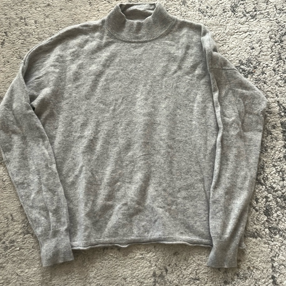 Madewell 100% Cashmere moci nech Sweater, Small Size